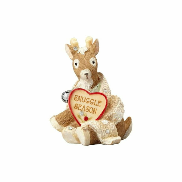 Heart of Christmas HRTCH Reindeer with White Hat Figurine 